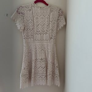 Lace Cream Dress